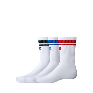 Tất New Balance Sport Essentials Line Midcalf 3 Pack Unisex - White