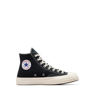 Giày Thể Thao Converse x Cdg Chuck 70 Unisex - Black/Red/Egret
