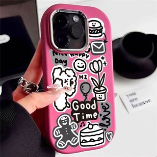 Ốp Điện Thoại Chống Rơi Cho IPhone11 12 13Pro Max IPhone X XR XS Max Apple 7 Plus 8 Plus Mềm IPhone 14 15Pro Max Tuya Mèo Và Chó Hoa 15 Plus