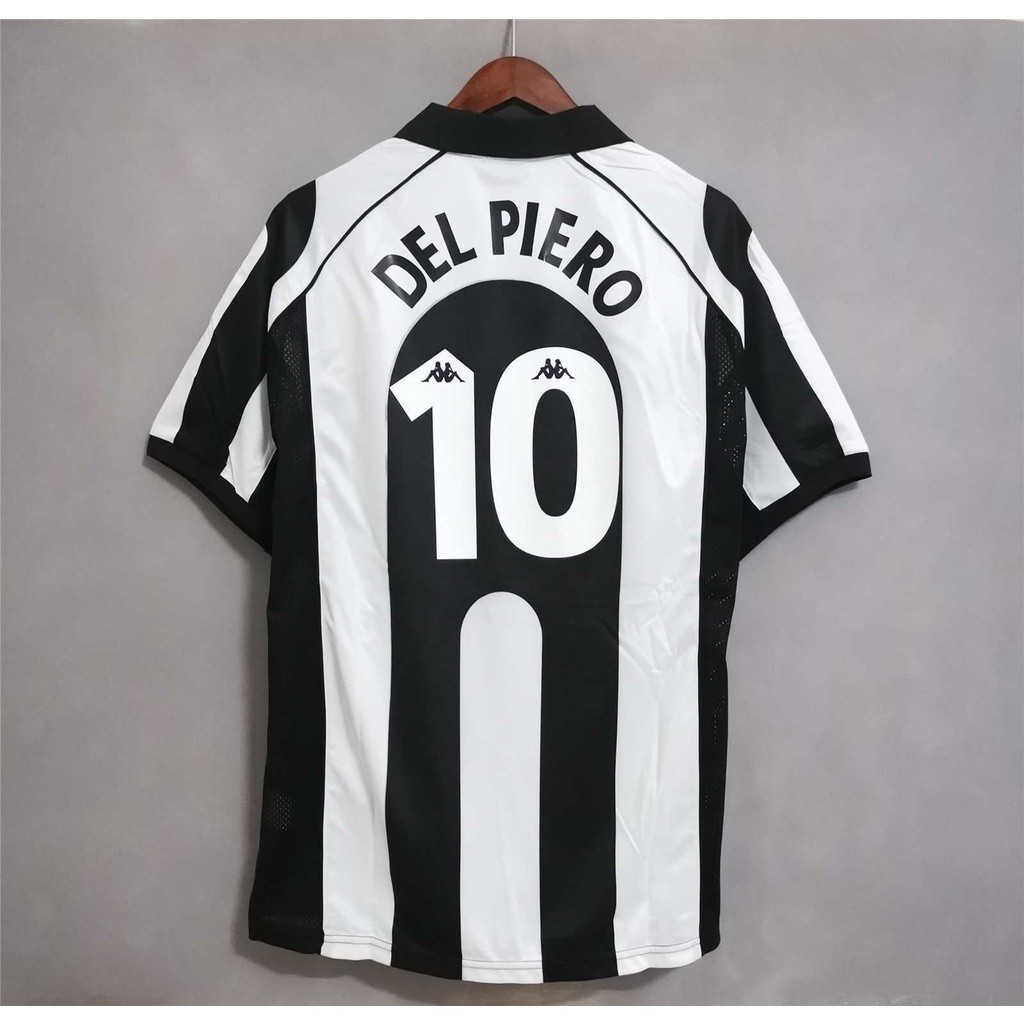 97 98 Áo thun bóng đá Juventus Home Retro Áo bóng đá