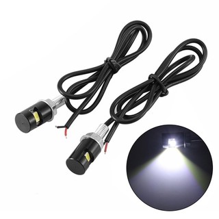 ✨Vận chuyển nhanh✨2 Chiếc Ô Tô Xe Máy Số Biển Số Đèn 12V LED Tự Động Đuôi Bu Lông Đèn
