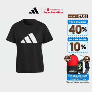  adidas Phong cách sống Áo Thun Future Icons adidas Sportswear Nữ Đen HE0302