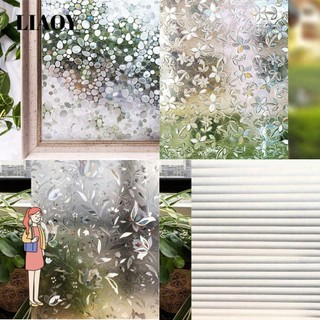 Miếng film vinyl dán cửa kính/cửa sổ chống tĩnh điện họa tiết 3d chống tia uv