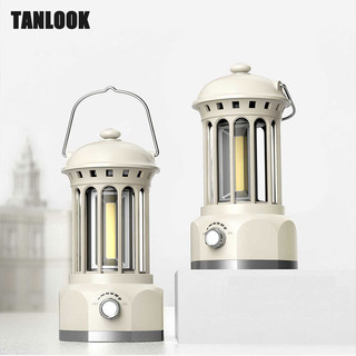 Đèn cắm trại ngoài trời TANLOOK Douyin, Đèn cắm trại, Đèn lều khí quyển, Quà tặng Đèn lồng ngựa cổ điển, Chiếu sáng COB, Đèn cắm trại di động