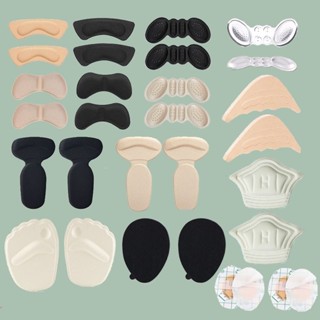 10 Phong Cách Cao Gót Đệm Miếng Lót Nửa Đế Giày Gót Miếng Dán Đế Có Thể Tái Sử Dụng Gót Chân