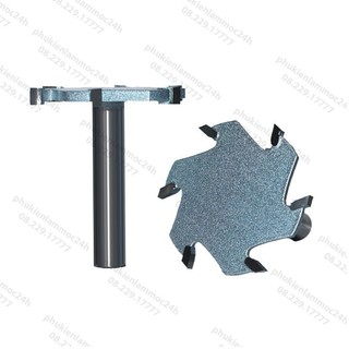 MŨI SOI GỖ - MŨI PHAY CUỐC MỘNG 6 CÁNH TIDEWAY 