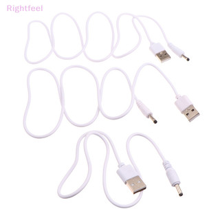 Rightfeel USB Sang DC 3.5 Mm Cáp Nguồn Jack Kết Nối 5V Sạc Cáp Nguồn Đa Năng Cho HUB Quạt Mini Router Loa MP3 / MP4 Mới