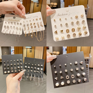 14 Cặp Bông Tai Kết Hợp Tính Khí Thời Trang Hàn Quốc Thiết Kế Niche Cao Cấp Ánh Sáng Sang Trọng Cho Nữ