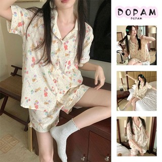 cách ngọt ngào và dễ thương gấu đồ ngủ dành cho nữ mùa hè quần short ngắn tay cuộn trắng ngọt ngào phù hợp với quần áo gia đình mùa hè