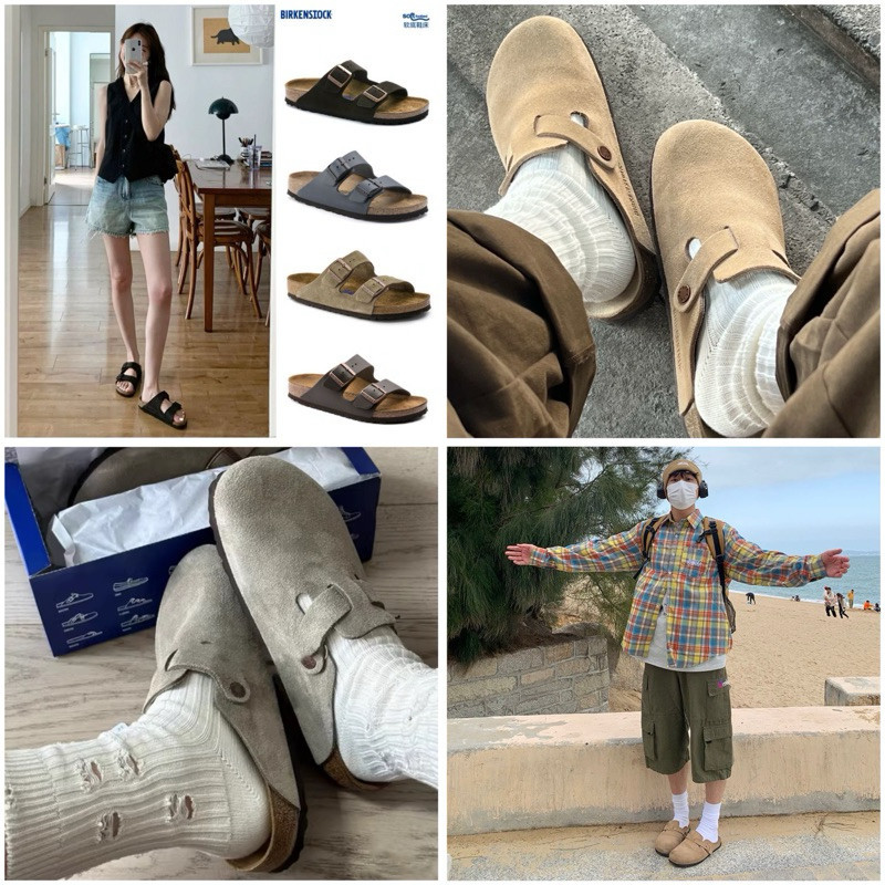 [GeekSneaker] Dép Đế Trấu | Birkenstock Boston Clog + Sandals Arizona