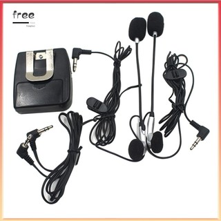 Rider to Passenger Motorcycle Helmet Intercom Tai nghe có dây Interphone