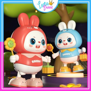  Đồ Chơi Thỏ Robot Nhảy Múa Có Đèn Nhạc Cho Bé Di Chuyển Vui Nhộn - Thỏ Nhảy Múa Chơi Đàn Cầm Hoa Quà - Lana Queen 