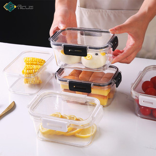 Sẵn sàng! Nhà Bếp Trong Suốt Hộp Bảo Quản Dung Tích Lớn Giữ Thực Phẩm Tươi Hộp Đựng Cho Rau Trái Cây Bánh Ngọt