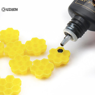 Kuzhen 100 Chiếc Tổ Ong Hoa Mai Hình Ghép Lông Mi Trì hoãn Cốc Lông Mi Keo Giữ Lông Mi Nối Mi Trang Điểm Tiếp Liệu HOT