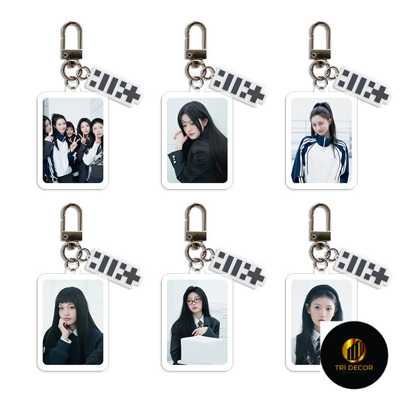 Illit ” SUPER REAL ME “YUNAH MINJU MOKA WONHEE IROHA Móc khóa Acrylic