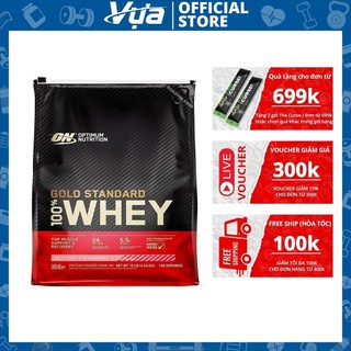Optimum Nutrition Gold Standard Whey (10 Lbs) - Tăng Cơ Giảm Mỡ, Hỗ Trợ Phục Hồi Cơ Bắp, Chính Hãng
