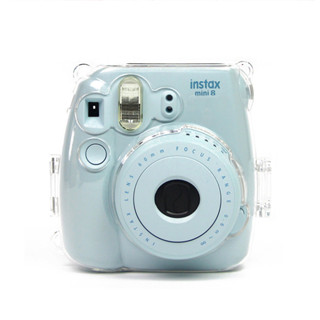 Wss Fujifilm Instax Mini 8 / 8 + 9 Phim Máy Ảnh Tức Thì Trong Suốt Vỏ Cứng Túi Bao Mới