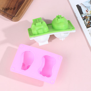 Welnhf Khuôn Silicon Thỏ Lợn Không Dính Dễ Thương Thỏ Khuôn Socola Fondant TYU
