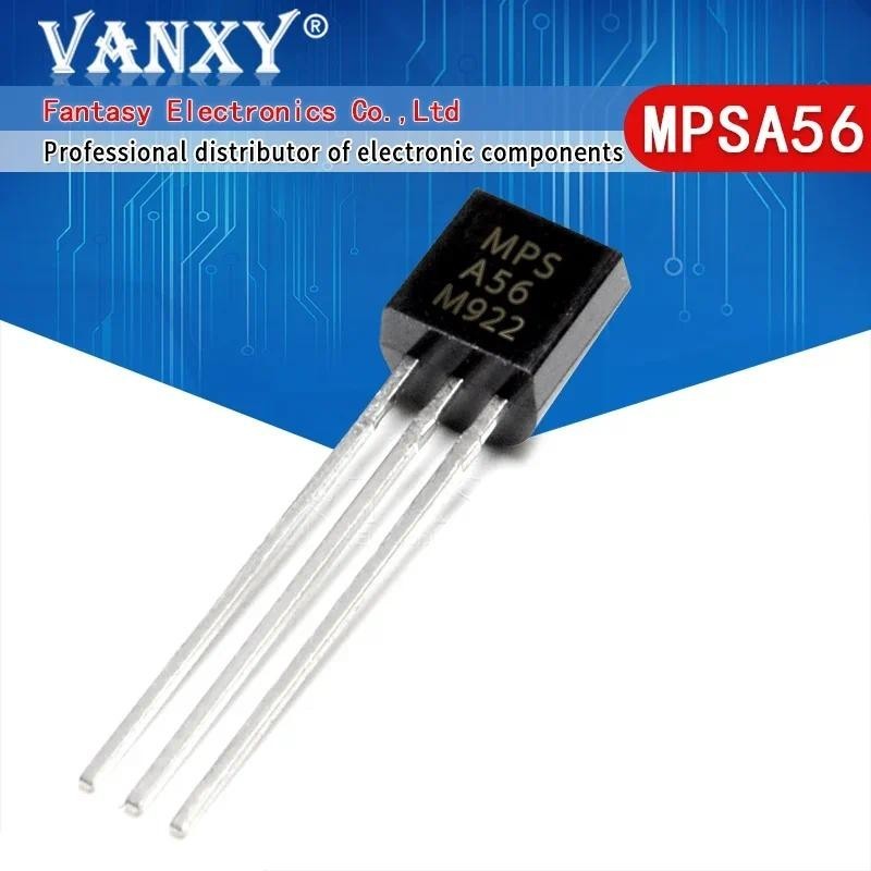 100 chiếc MPSA56 TO92 A56 TO-92 Transistor MPSA06 MPSA13 MPSA14 MPSA18 MPSA44 MPSA42 MPSA92 A06 A13 