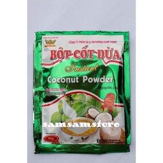 Bột cốt dừa không đường Thành Phát 50g