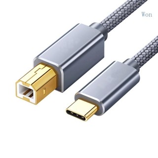 Won typec sang usb b cáp máy in usb b tốc độ cao usb b sang usb c nối dài dây midi