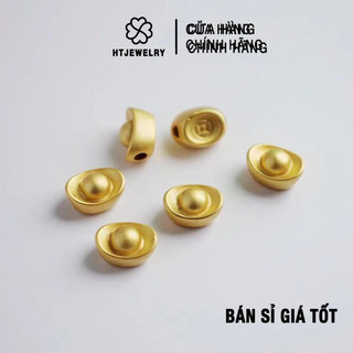 Charm xỏ ngang nén vàng htjewelry pl136