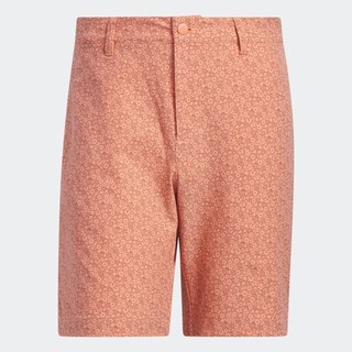 Adidas đánh gôn quần short golf họa tiết nine inch ultimate365 nam trái cam hs7615