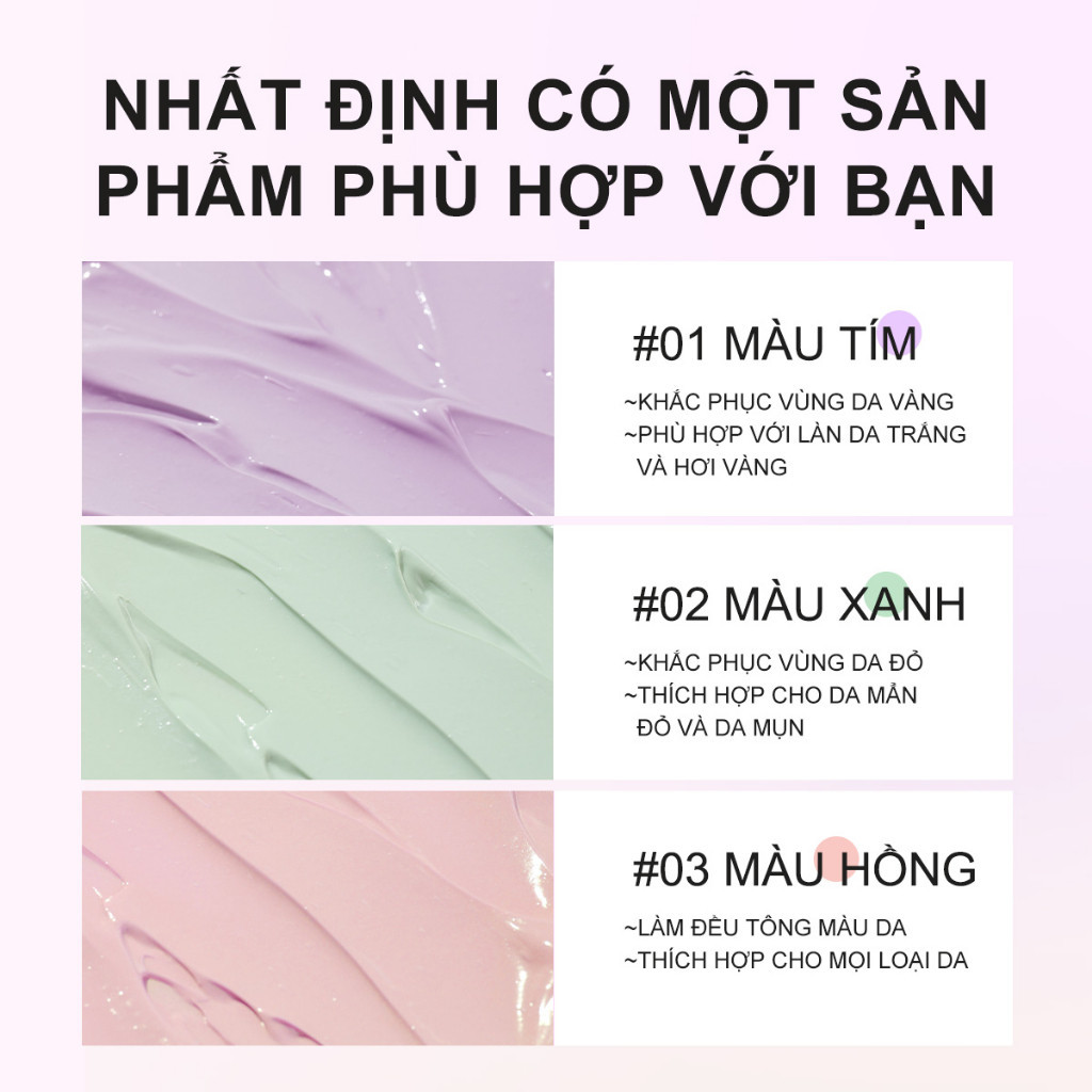 Ảnh 9 của Kem Lót FOCALLURE, ZEESEA Dưỡng Ẩm Làm Sáng Da Chống Thấm Nước Trọng Lượng NhẹFA-934 30g