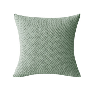  Vỏ gối đệm Jacquard hình chữ T co giãn màu trơn vuông 