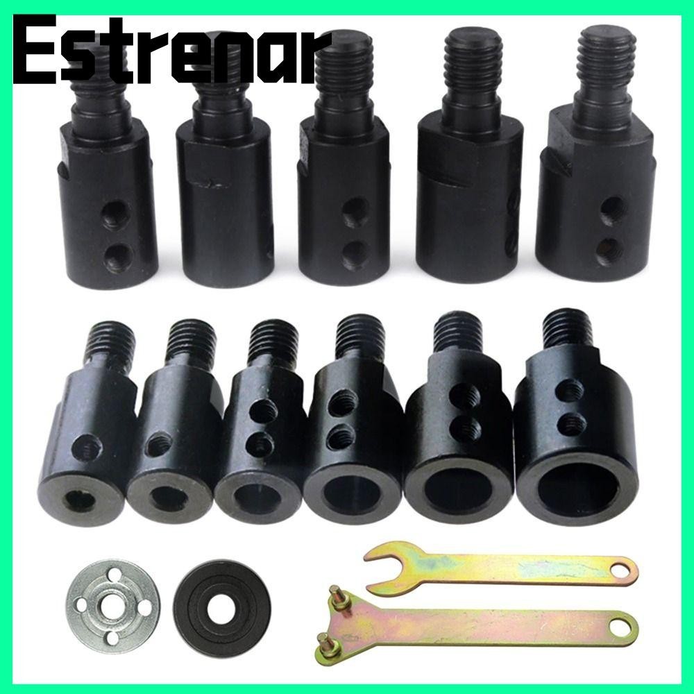 Bộ chuyển đổi lưỡi cưa ESTRENAR M10 5 / 6 / 8 / 10 / 12 / 14mm Khớp nối Phụ kiện khoan Bộ chuyển đổi trục động cơ