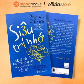 Sách - Siêu trí nhớ (Tái bản mới nhất, Alpha Books)