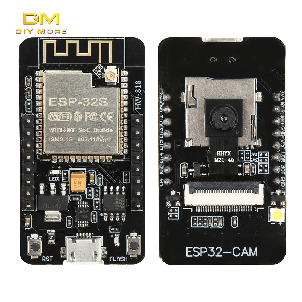 Diymore ESP32-CAM-Integrated CH340 WIFI Bluetooth bo mạch phát triển Mô-đun máy ảnh GC2145 trong nướ