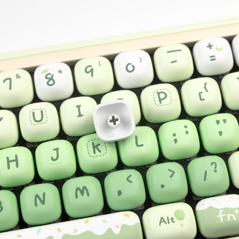 Mùa hè Món tráng miệng House Keycaps MOG Profile Green Gradient PBT Dye Sub Keycap | BigBuy360 - bigbuy360.vn