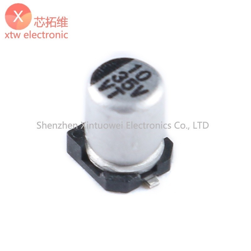 10 Cái / lốc Tụ Điện Phân Nhôm SMD Chất Lượng Cao 35V 10UF 4 * 5.4mm 10UF / 35V Tụ Điện Phân SMD