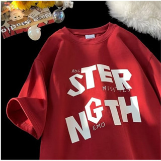 (30-130kg) M-8XL áo phông nam big size Áo Thun Thể Thao Áo phông in Letter STE plus size Cổ Tròn Tay Ngắn Dáng Rộng Phong Cách Hàn Quốc Cho Nam