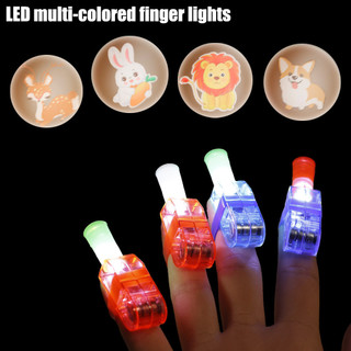 Đèn led chiếu sáng ngón tay sáng tạo cho bé