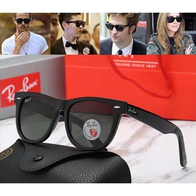 Kính râm nam nữ chính hãng Rayban phải có kính thời trang rb2140 / 901 / 54mm