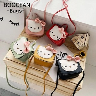 Túi đeo chéo bé gái, Túi đeo vai Mini Hello Kitty, Họa tiết hoạt hình PU Leathe Quà tặng sinh nhật Ví