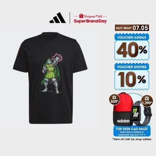  adidas Phong cách sống Áo Thun Graphic Disney Nam Đen HN4520