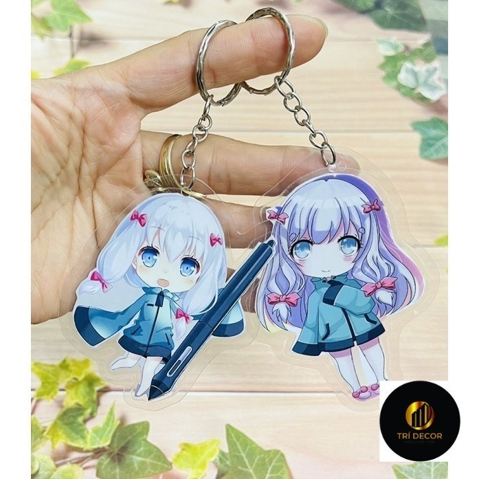 Móc khoá Sagiri izumi 2 móc khác nhau / Móc treo anime Sagiri izumi