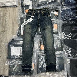   Rẻ vô địch  Quần bò purple xanh vẩy sơn 5770 