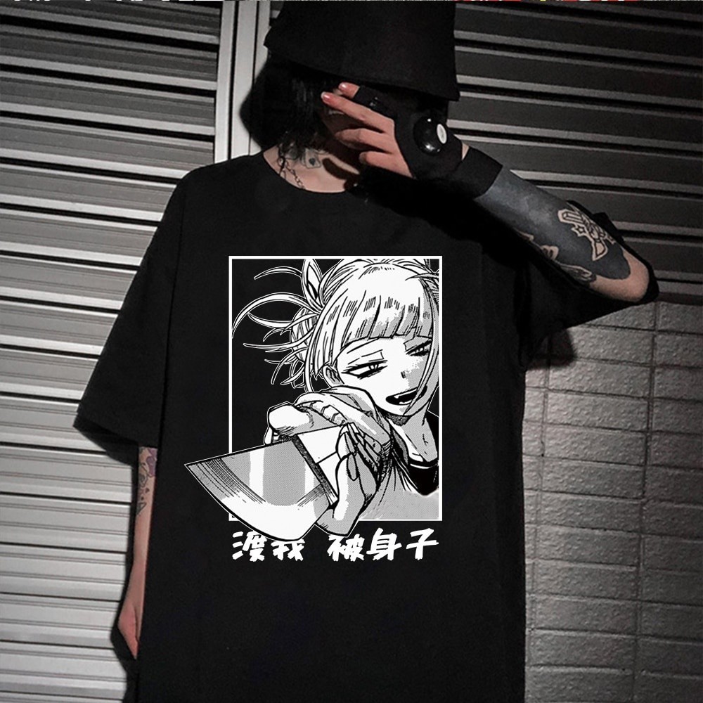 2024[ SIÊU RẺ] Áo thun in hinh My Hero Academia Anime T-Shirt Hentai Himiko Toga độc đẹp cực HOT
