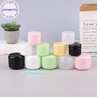 Xo94bsyyu 2 Chai Có Thể Đổ Lại Nhựa Rỗng Lọ Trang Điểm Nồi Du Lịch Mặt Kem / Sữa Dưỡng / Hộp Đựng Mỹ Phẩm VN