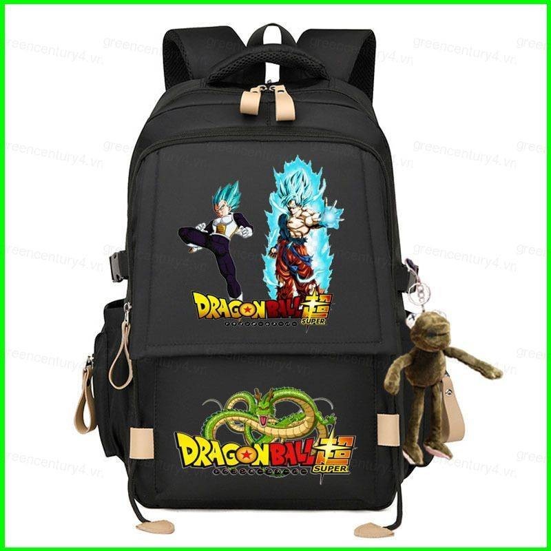 Ba lô Dly Dragon Ball dành cho học sinh Dung tích lớn Chống thấm nước In nhẹ Túi đi học hoạt hình đa năng