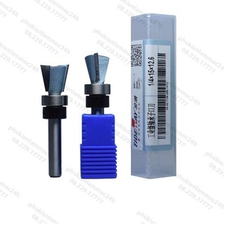 Mũi phay gỗ đuôi cá bi dưới mũi soi ngăn kéo Tideway cao cấp MSCBD 