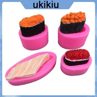 Uki Khuôn Kẹo Hình Sushi Làm Bánh Phụ Kiện Hoàn Hảo Cho Nướng Bánh Nhà Bếp