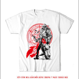 Áo thun Fullmetal Alchemist Water Art Collection ngắn tay