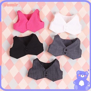 Áo vest quần áo búp bê uumir, bộ đồ quần áo mini dễ thương, đồ chơi búp bê nhiều màu 15 / 20cm búp bê cotton / búp bê nhồi bông