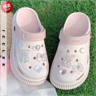 ICCLEK dép sandal nữ dép đế cao Thoải Mái Xinh Xắn  Phối màu tinh tế Độc lạ Phóng khoáng Thời trang FDL2440ABP 20Z240516