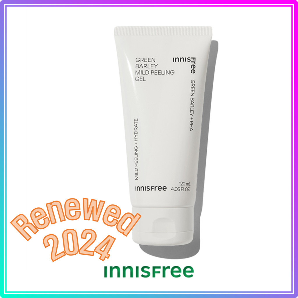 Gel lột nhẹ innisfree Green Barley / Innisfree Green Barley Mild Peeling Gel 120mL (2024 AD)